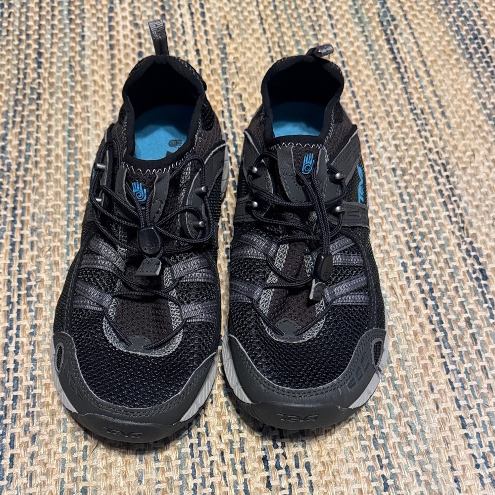 Teva Black and Gray Athletic Shoes